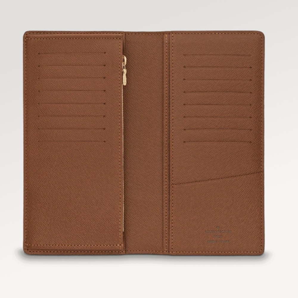 Louis Vuitton Brown monogram brazza Wallet - Picture 4 of 14